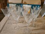 11 verres à vin en cristal, Collections, Verres & Petits Verres, Comme neuf, Enlèvement ou Envoi