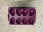 Moule Tupperware 8 œufs violet, Maison & Meubles, Cuisine| Tupperware, Enlèvement ou Envoi, Neuf, Violet, Autres types