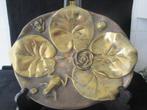 Antieke bronzen schaal Jugendstil, Antiek en Kunst, Ophalen of Verzenden