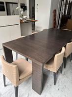Maxalto dining table with matching Maxalto chairs (8), Huis en Inrichting, Ophalen, 100 tot 150 cm, 200 cm of meer, Zo goed als nieuw