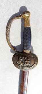 Exclusieve Franse sabel ca 18.00-1830 met mooie graveringen., Ophalen of Verzenden, Landmacht, Zwaard of Sabel