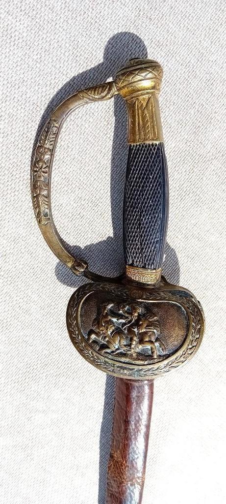 Exclusieve Franse sabel ca 18.00-1830 met mooie graveringen., Verzamelen, Militaria | Algemeen, Landmacht, Zwaard of Sabel, Ophalen of Verzenden