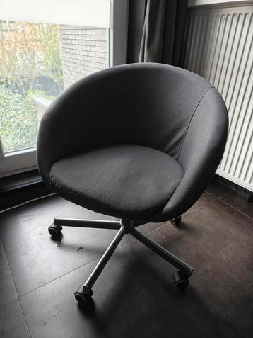 Bureaustoel grijs, Enlèvement, Utilisé, Gris, Chaise de bureau