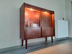Vintage vitrinekast / dressoir met verlichting – mid-century, Maison & Meubles, Armoires | Vitrines, 25 à 50 cm, 100 à 150 cm