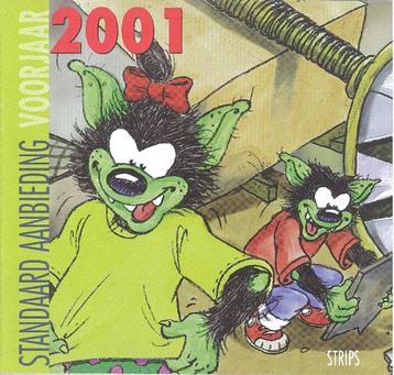 Verzameling Stripfolders Standaard Uitgeverij 2001-2010. beschikbaar voor biedingen