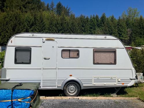 Tabbert te koop, Caravans en Kamperen, Caravans, Particulier, tot en met 2, 1250 - 1500 kg, Overige, Tabbert, Kachel, Luifel, Ophalen
