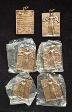 Set van 6 bronzen medailles Belgische vechter, Postzegels en Munten, Ophalen of Verzenden, Brons