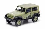 1:43 GreenLight 86042 Jeep Wrangler 2012 HardTop Light Green, Ophalen of Verzenden, Zo goed als nieuw, Auto