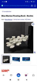 Floating rock / keramiek levend steen  blue marine, Ophalen, Zo goed als nieuw
