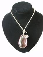 Ti Sento jewel . Ketting . Zilver . Bedels ., Met edelsteen, Overige voorstellingen, Ophalen of Verzenden, Zo goed als nieuw