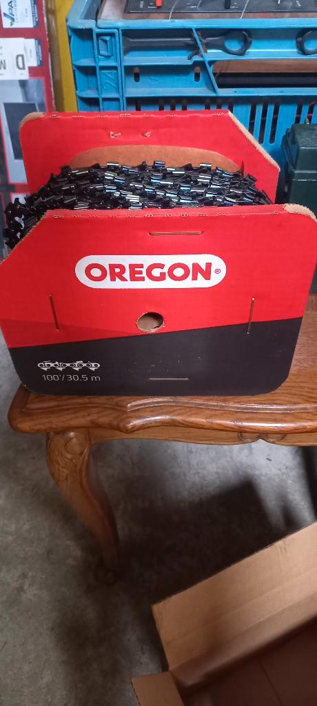 Rouleau de chaîne oregon 3/8 1.6mm 100 pieds, Doe-het-zelf en Bouw, Gereedschap | Zaagmachines, Nieuw, Kettingzaag, Ophalen
