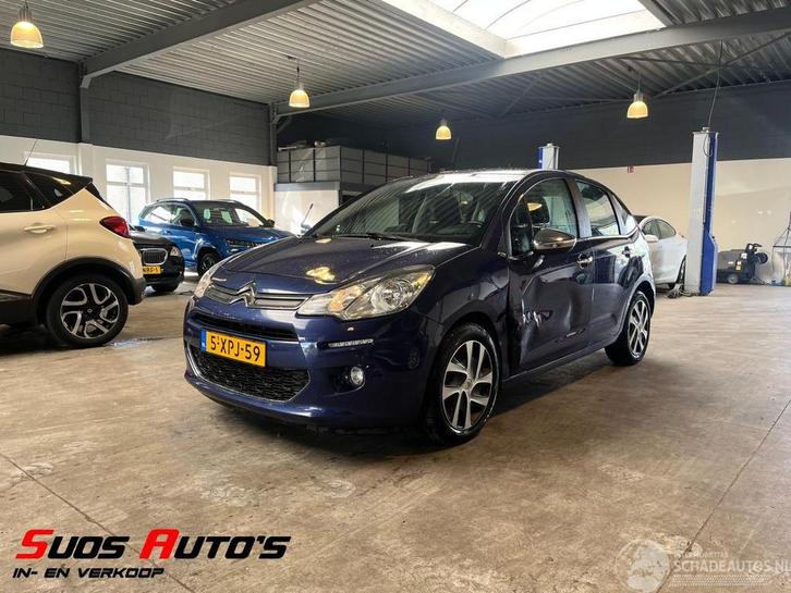 Citroën C3 1.2 PureTech Collection NL NAP! (bj 2014), Auto diversen, Ongevalwagen, Citroën, Handgeschakeld, Benzine, Stadsauto