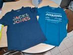 2 Tshirt jack and jones M, Enlèvement ou Envoi, Bleu