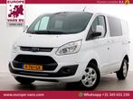 Ford Transit Custom 2.0 TDCI 130pk E6 L1H1 Limited D.C. 2x S, Auto's, Bestelwagens en Lichte vracht, Te koop, Diesel, Bedrijf