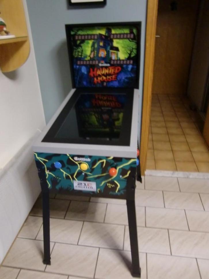 Gottlieb Flipper digitaal spookhuis, Verzamelen, Automaten | Flipperkasten, Zo goed als nieuw, Elektronisch, Flipperkast, Gottlieb