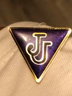 JJ driehoek pin, Verzamelen, Ophalen of Verzenden, Zo goed als nieuw, Merk, Speldje of Pin