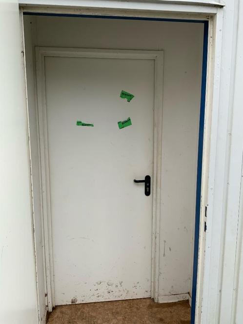Containerunit voor kantoor of schaftruimte, Doe-het-zelf en Bouw, Bouwketen en Schaftketen, Gebruikt, Ophalen