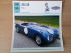 Jaguar - Edito Service kaarten race auto periode 1951-1988, Ophalen of Verzenden, Zo goed als nieuw, Auto's