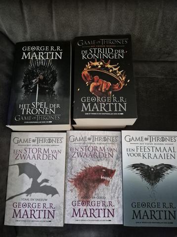 Games of Thrones reeks beschikbaar voor biedingen