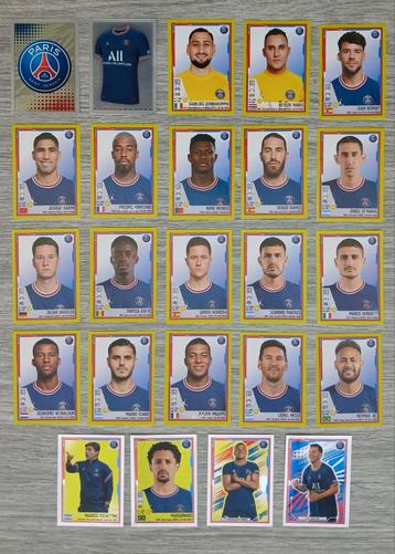 Panini Foot 2022 ( PSG ) Complet 