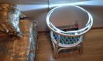 Magnifique table basse lumineuse avec miroir, Comme neuf