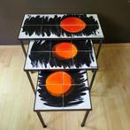 ✔️Tables basses Juliette Belarti 70s', Comme neuf, Rectangulaire, Design 70s', Enlèvement ou Envoi