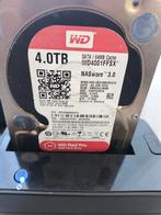 Interne Western Digital HDD SATA NASware 3.0, 4 TB 3,5 inch, Computers en Software, Harde schijven, Ophalen, Gebruikt, SATA, HDD