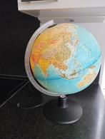 Wereldbol met verlichting, Ophalen