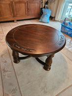 Eiken salon tafel, Ophalen