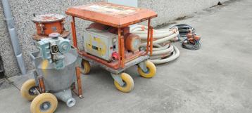 PFT Silo-mat  E1-80, Enlèvement, Utilisé