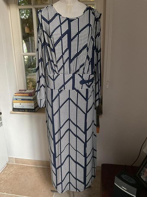 Lang kleed van K-design , maat 46, als nieuw!, Kleding | Dames, Jurken, Maat 46/48 (XL) of groter, Blauw, Ophalen of Verzenden