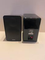 Kleine fijne speakertjes Onkyo, Zo goed als nieuw, Minder dan 60 watt, Front, Rear of Stereo speakers, Ophalen