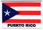 Puerto Rico stoffen opstrijk patch embleem, Nieuw, Verzenden