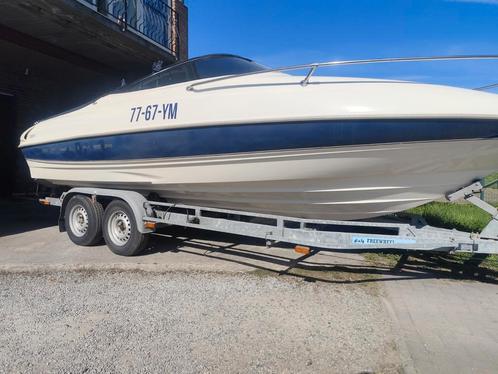 Speedboot Bayliner 190hp Mercury V6 Benzine boot met 6 zitpl, Watersport en Boten, Speedboten, Zo goed als nieuw, Benzine, Ophalen