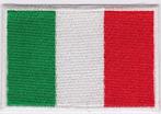 Italiaanse vlag stoffen opstrijk patch embleem #1, Verzenden, Nieuw