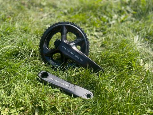 Dura ace Crankset + powermeter 172,5mm, Fietsen en Brommers, Fietsaccessoires | Overige Fietsaccessoires, Zo goed als nieuw, Ophalen of Verzenden