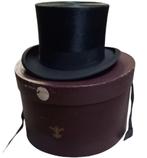 Francy Tailor hoge fluwelen hoed, Retrohouse@telenet.be, Hoed, B, Ophalen of Verzenden
