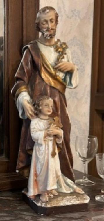 Beeld Sint-Jozef met kind beschikbaar voor biedingen