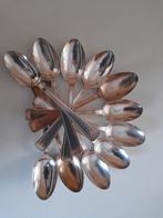11 cuillères en métal argenté art déco wt. 850gr, Antiquités & Art, Enlèvement ou Envoi