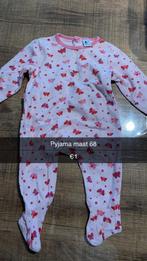 Pyjama vlindertjes, Kinderen en Baby's, Babykleding | Maat 68, Meisje, Ophalen of Verzenden, Zo goed als nieuw
