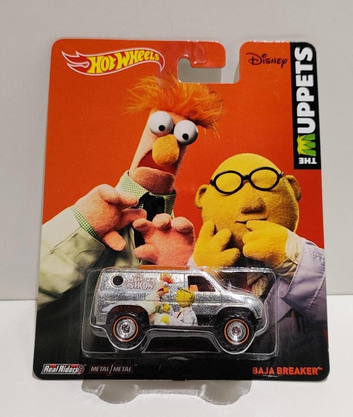 Hot Wheels Baja Breaker The Muppets Dr. Bunsen - Beaker 2015, Hobby en Vrije tijd, Modelauto's | Overige schalen, Ophalen of Verzenden