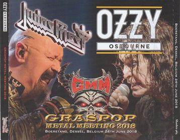 3 CD's - Ozzy OSBOURNE & Judas Priest - Live Graspop 2018, Envoi, Neuf, dans son emballage