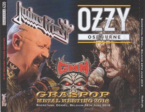 3 CD's - Ozzy OSBOURNE & Judas Priest - Live Graspop 2018, Cd's en Dvd's, Cd's | Hardrock en Metal, Nieuw in verpakking, Verzenden