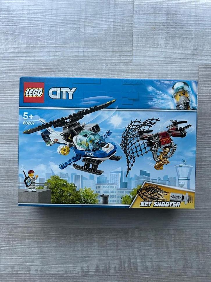 Lego Helicopter met Drone 60207, Kinderen en Baby's, Speelgoed | Duplo en Lego, Nieuw, Lego, Complete set, Ophalen of Verzenden