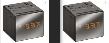 2x Digitale wekker radio Sony ICF-C1T ZWART (met dual alarm) beschikbaar voor biedingen