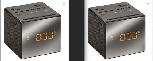 2x Digitale wekker radio Sony ICF-C1T ZWART (met dual alarm), Elektronische apparatuur, Wekkers, Gebruikt, Digitaal, Ophalen