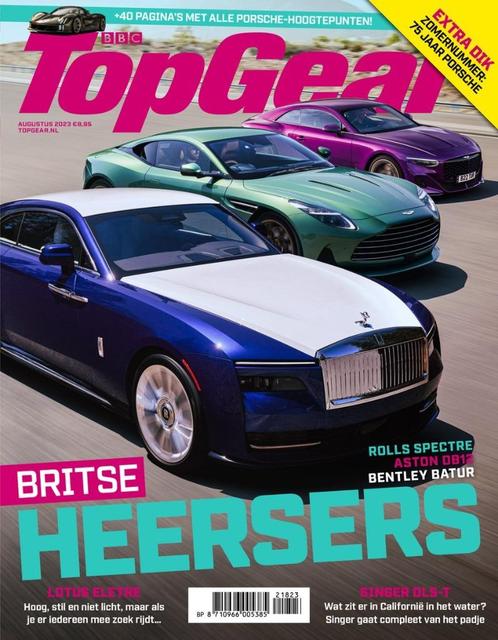 TopGear Magazine 218 – Augustus 2023 (extra dik), Livres, Autos | Brochures & Magazines, Neuf, Général, Enlèvement ou Envoi