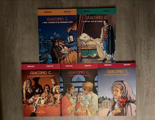 Giacomo c set 5 delen hardcovers, Boeken, Stripverhalen, Ophalen of Verzenden