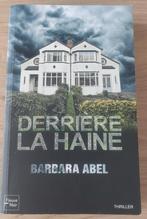 Barbara Abel - Derrière la haine, Enlèvement ou Envoi, Belgique, Utilisé, Barbara Abel