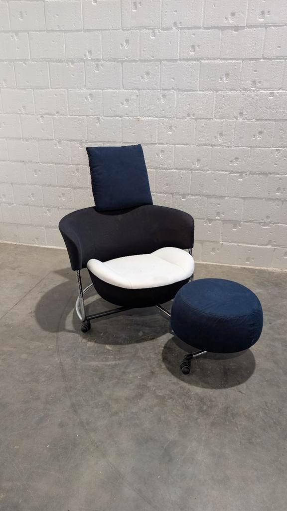 Cassina girotonda design lounge 2stuks, Huis en Inrichting, Fauteuils, Zo goed als nieuw, Ophalen